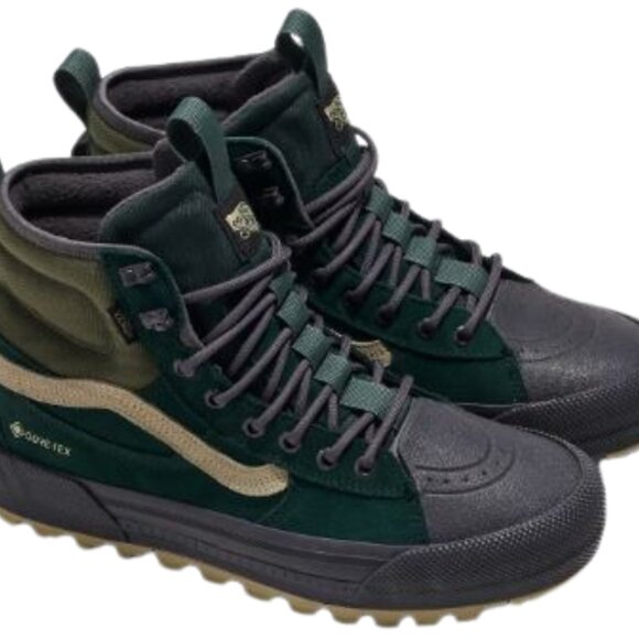 Vans Sk8-Hi Gore-Tex MTE Unisex Scarab Green 721356 Size W 9.5/M 8 - Picture 1 of 7
